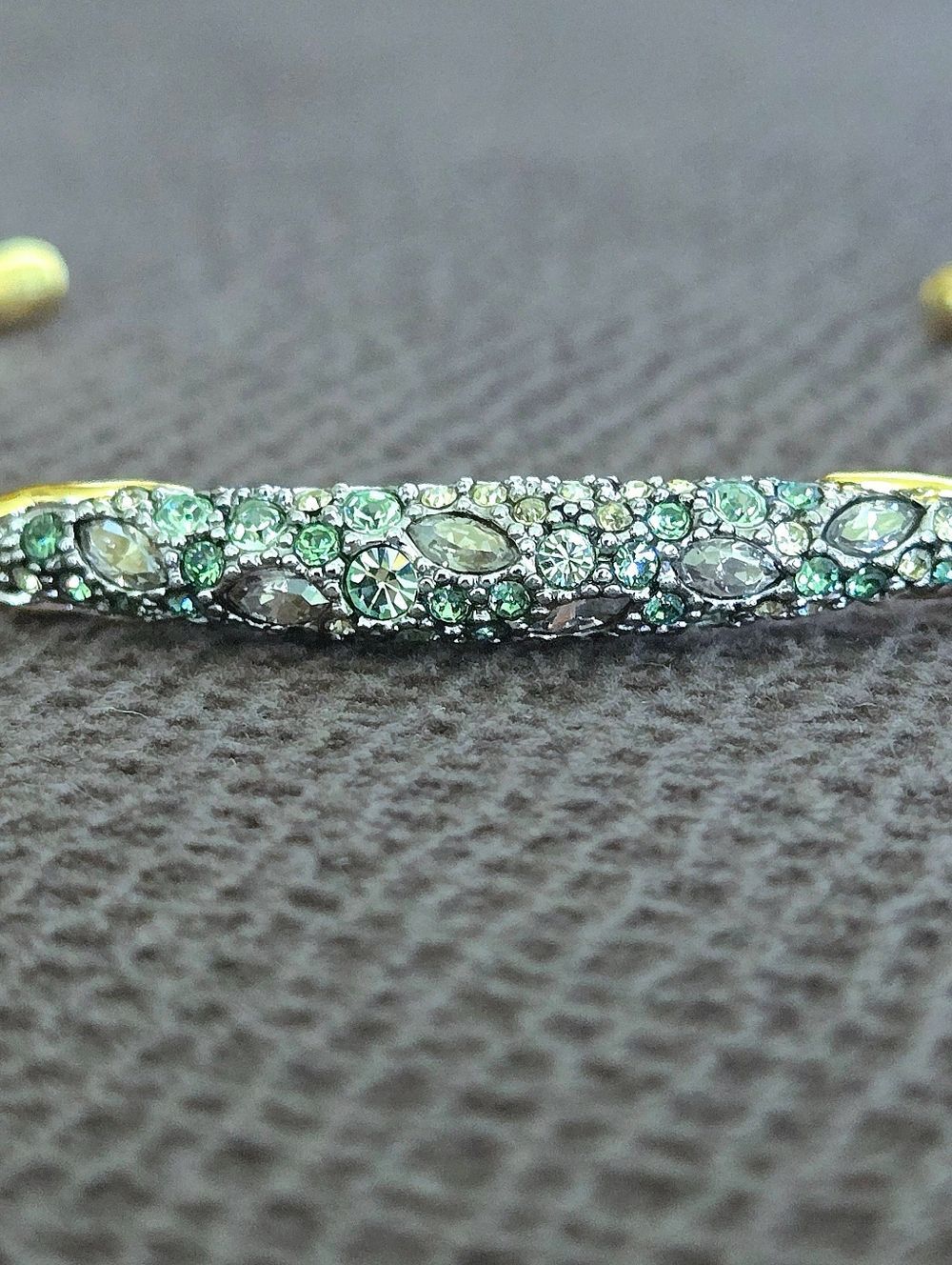 Alexis Bittar "Solanales" Thin Crystal💎 Cuff Bracelet - Picture 4 of 16